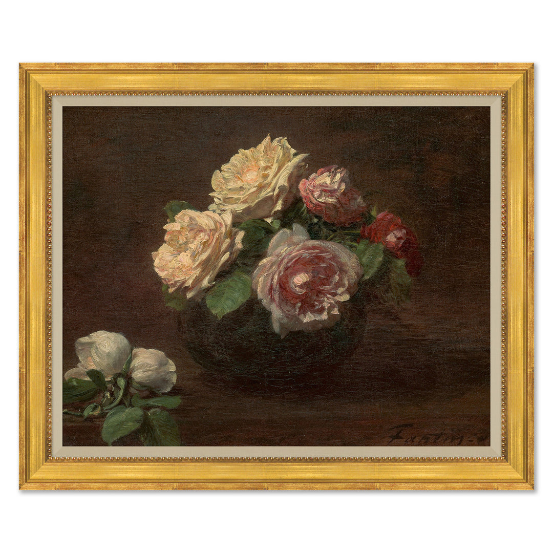 Roses in a Bowl by Soicher Marin