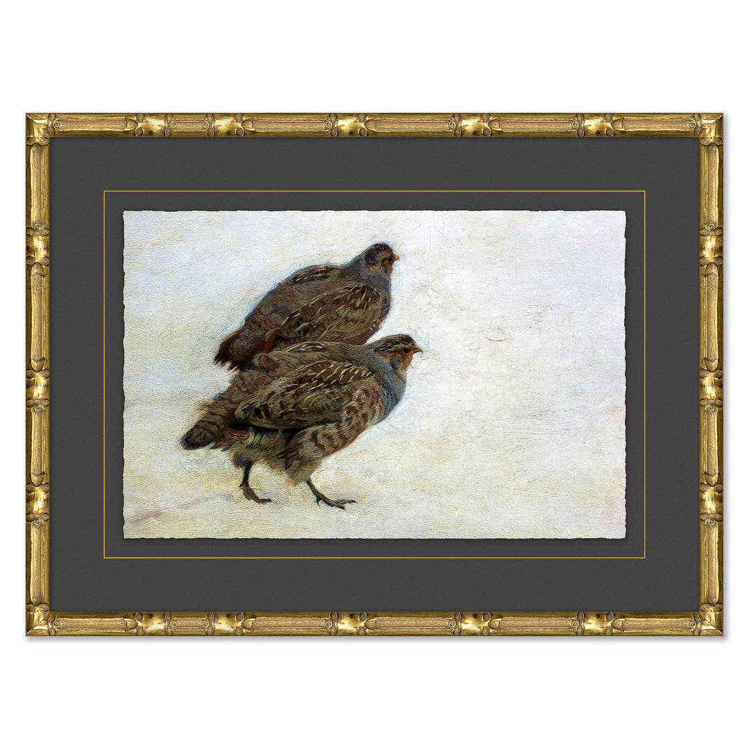 Snowbound Pair by Soicher Marin