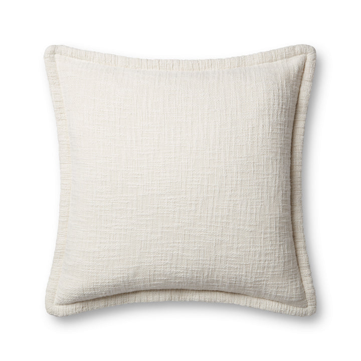 Loloi PLL0109 Ivory 22'' x 22'' Cover Only Pillow