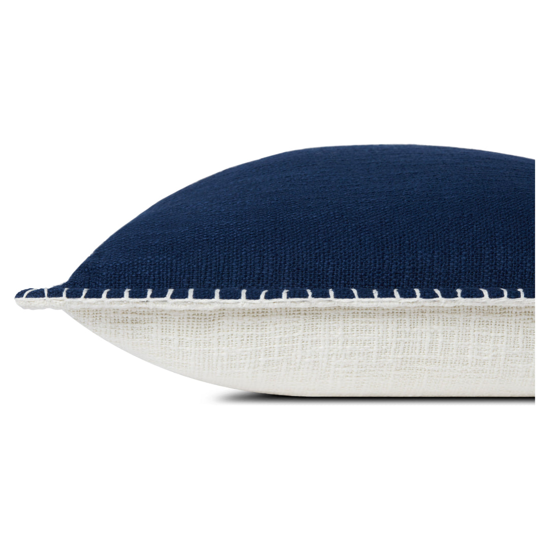 Loloi PLL0109 Navy 22'' x 22'' Cover Only Pillow