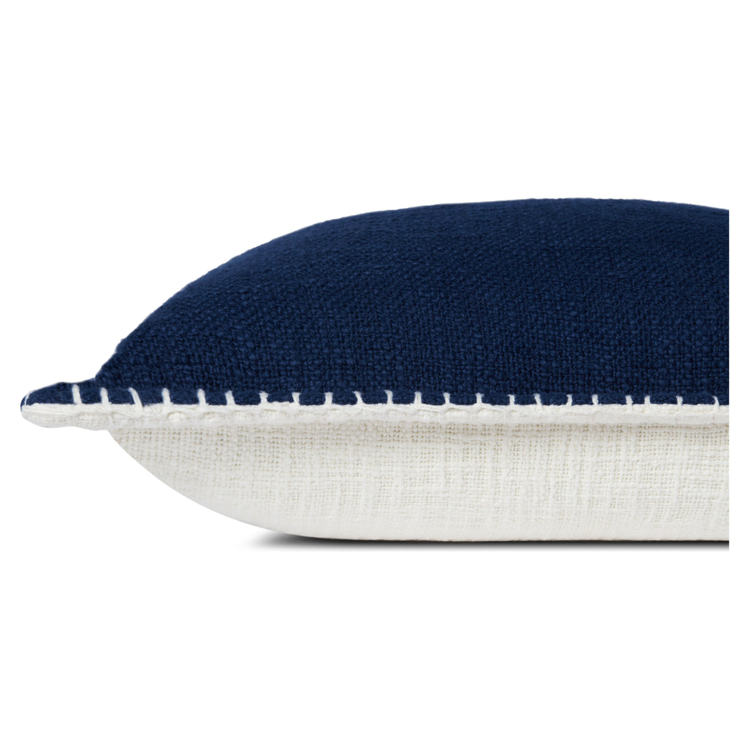 Loloi PLL0109 Navy 13'' x 21'' Cover Only Pillow