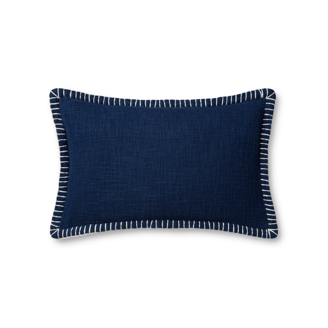 Loloi PLL0109 Navy 13'' x 21'' Cover Only Pillow