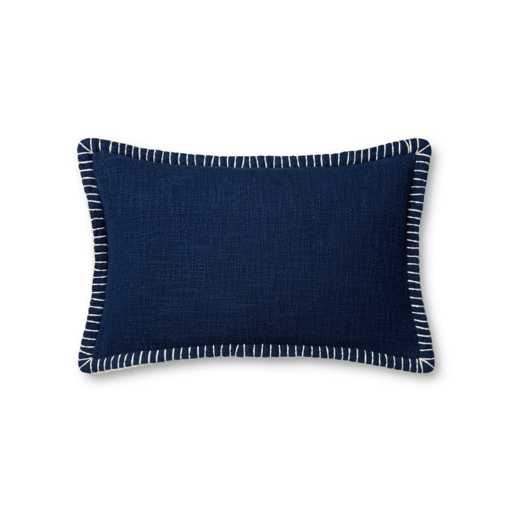 Loloi PLL0109 Navy 13'' x 21'' Cover Only Pillow