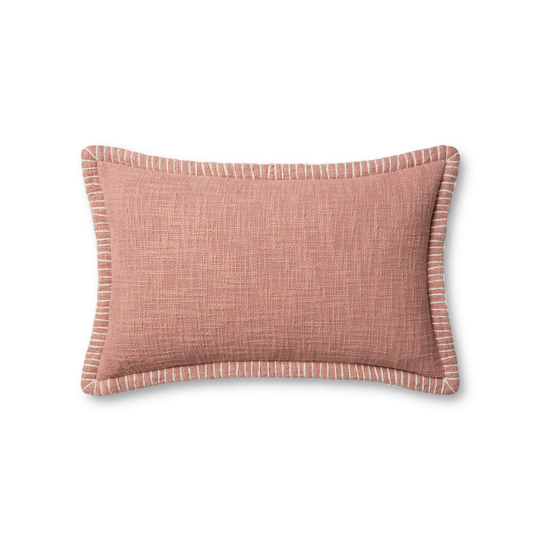 Loloi PLL0109 Pink 13'' x 21'' Cover Only Pillow