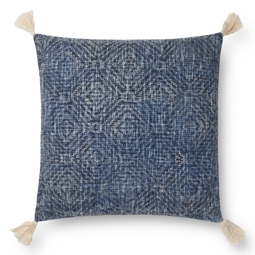 Loloi P0621 Blue 13" x 21" Cover Only Pillow