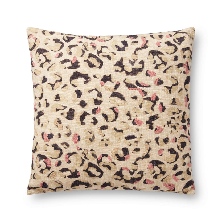 Loloi PLL0055 Ivory / Black 22" x 22" Cover Only Pillow