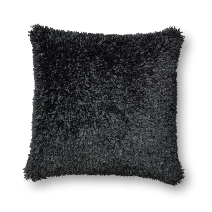 Loloi P0045 Black 22" x 22" Cover Only Pillow