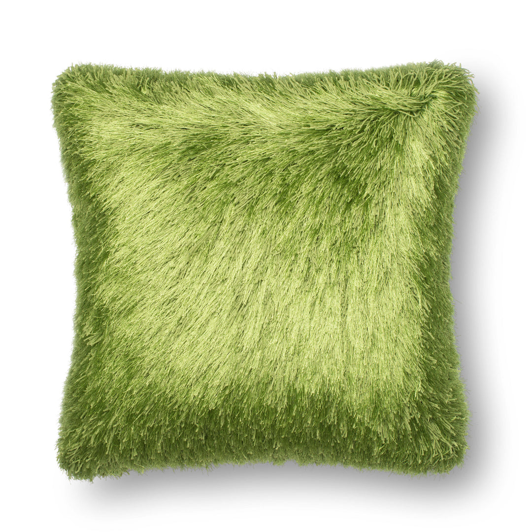 Loloi P0245 Green 22" x 22" Cover w/Down Pillow