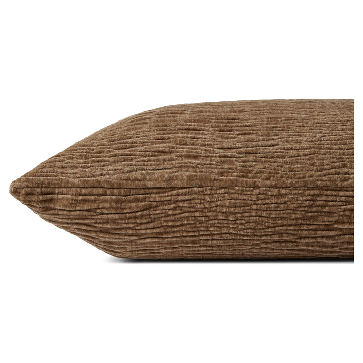 Loloi Brown 16'' x 26'' Cover Only Pillow