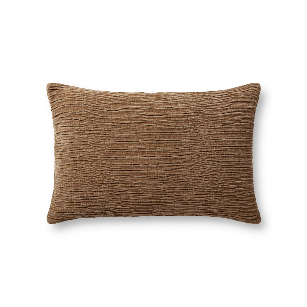 Loloi Brown 16'' x 26'' Cover Only Pillow