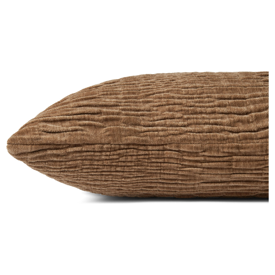 Loloi Brown 22'' x 22'' Cover Only Pillow