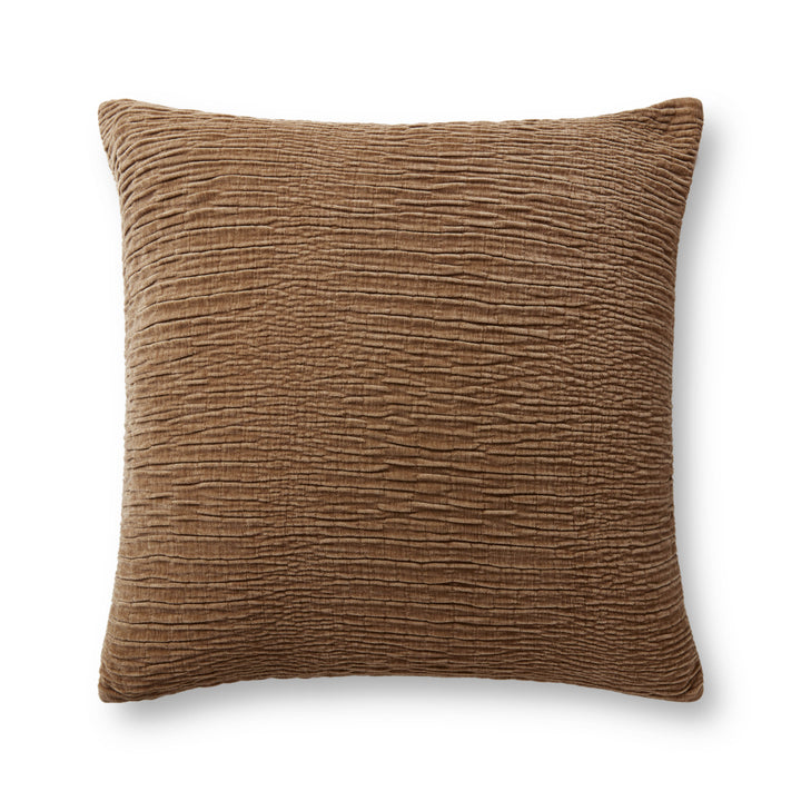 Loloi Brown 22'' x 22'' Cover Only Pillow