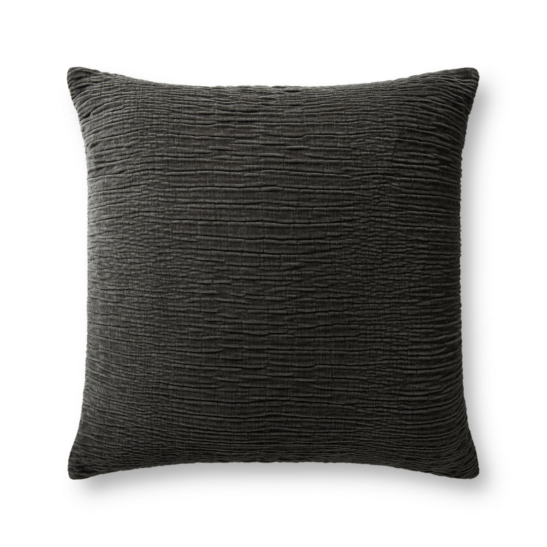 Loloi Charcoal 22'' x 22'' Cover Only Pillow