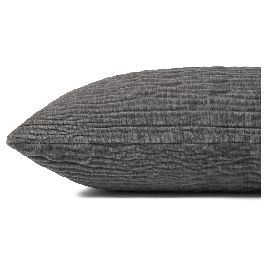 Loloi Grey 16'' x 26'' Cover Only Pillow