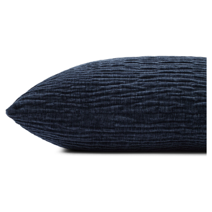 Loloi Navy 16'' x 26'' Cover w/Poly Pillow