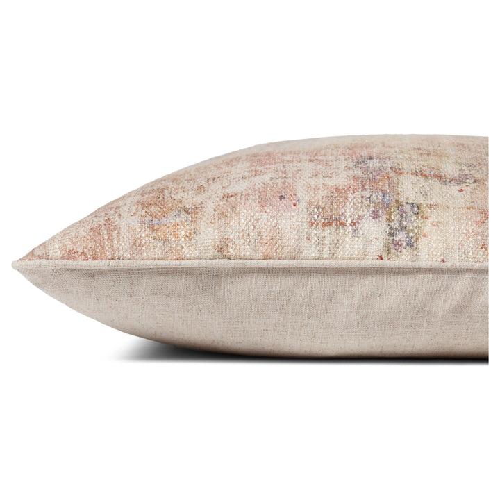 Loloi PLL0011 Beige / Multi 22" x 22" Cover Only Pillow