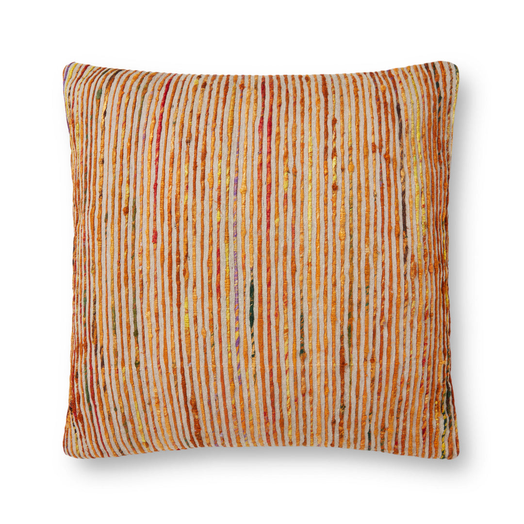 Loloi P0242 Rust / Multi 13" x 21" Cover Only Pillow