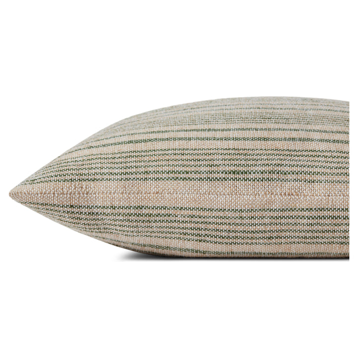 Loloi Elaine Beige / Sage 18'' x 18'' Cover Only Pillow