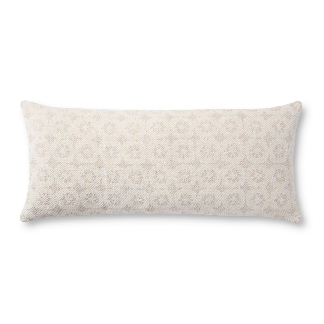 Loloi Ava Ivory 13'' x 35'' Cover Only Pillow