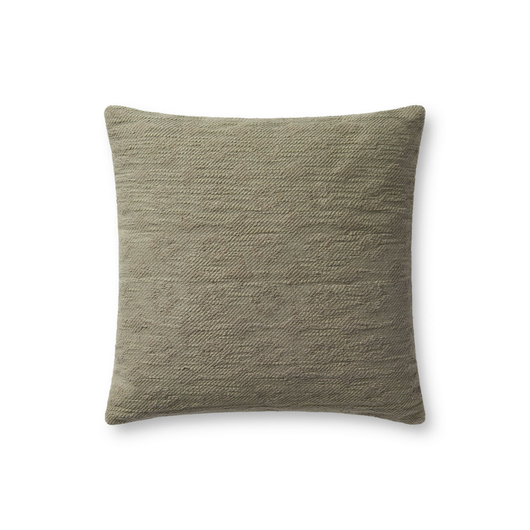 Loloi Scarlett Taupe 18'' x 18'' Cover Only Pillow