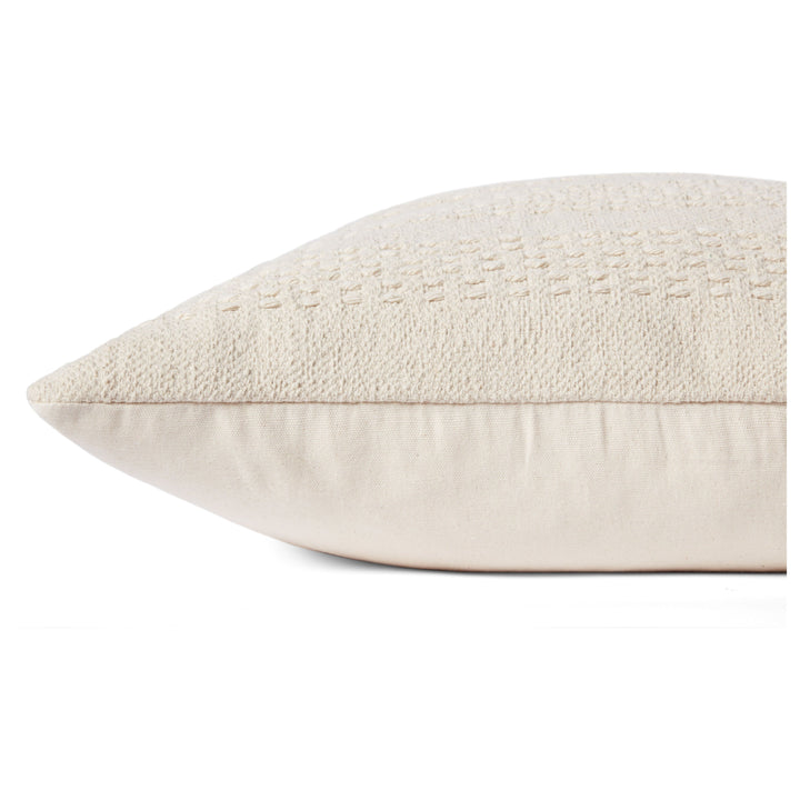 Loloi Cameron Ivory 22'' x 22'' Cover Only Pillow