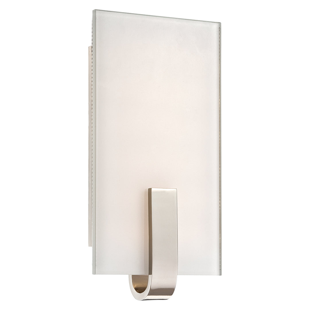 Panel LED Wall Sconce - Polished Nickel
