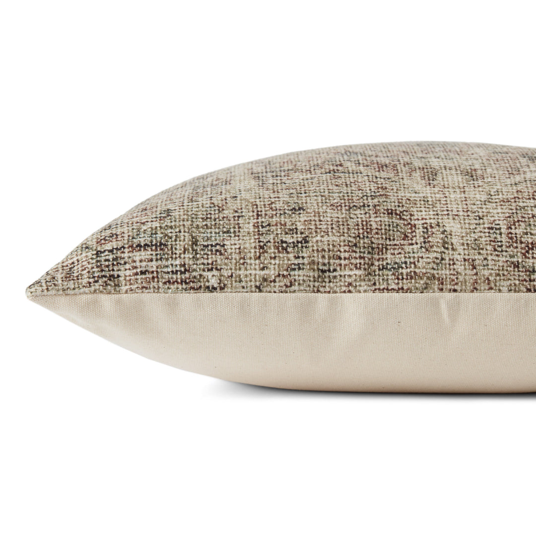 Loloi Beige / Multi 18'' x 18'' Cover w/Down Pillow