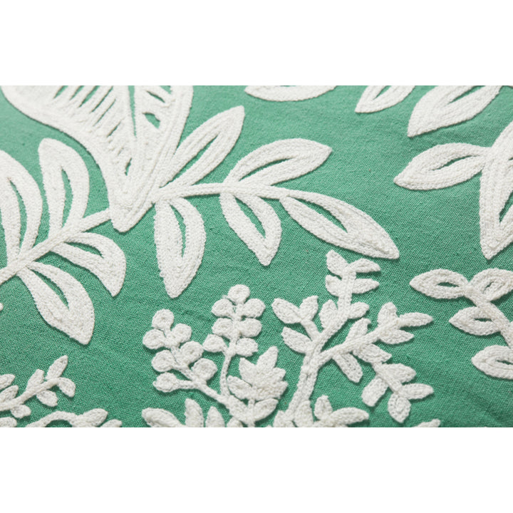 Rifle Paper Co. x Loloi PRP0002 Sage / White 22" x 22" Cover Only Pillow