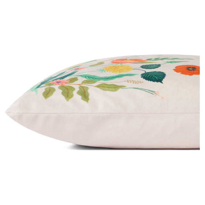 Rifle Paper Co. x Loloi PRP0024 Botanical Multi 22" x 22" Cover Only Pillow