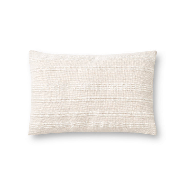 Magnolia Home by Joanna Gaines x Loloi Natural 13'' x 21'' Cover Only Pillow