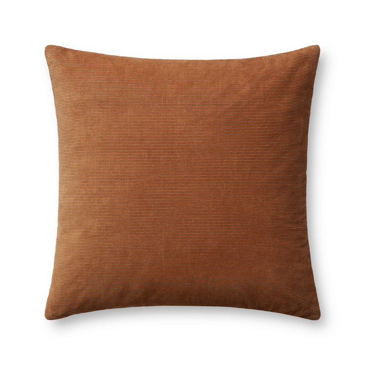 Magnolia Home by Joanna Gaines x Loloi Beatrice PMH0048 Gold 22'' x 22'' Cover Only Pillow