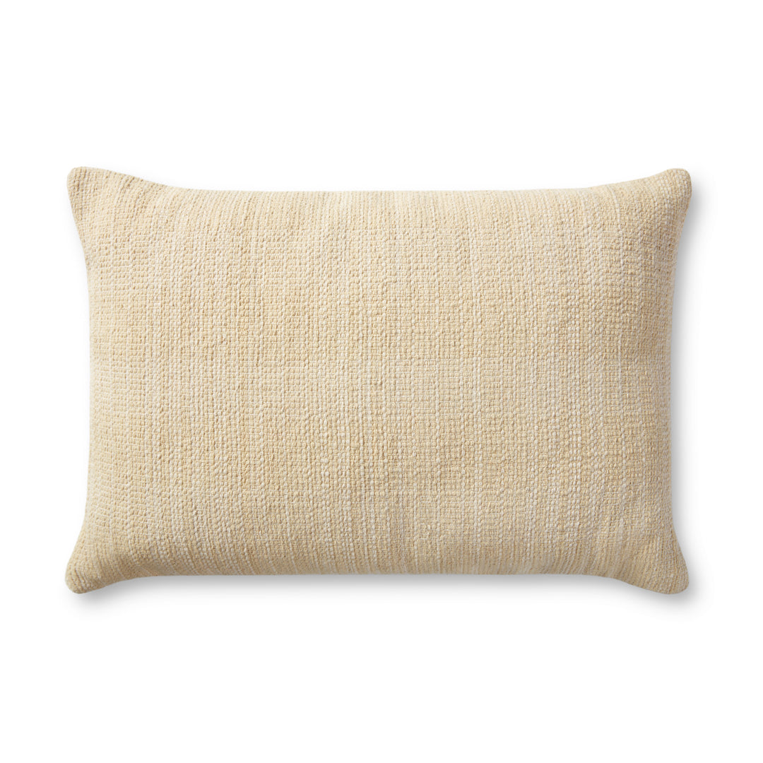 Loloi Dolores Cream 16'' x 26'' Cover w/Down Pillow