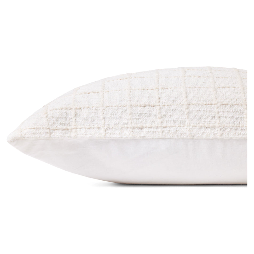 Loloi Mary Ivory 22'' x 22'' Cover Only Pillow