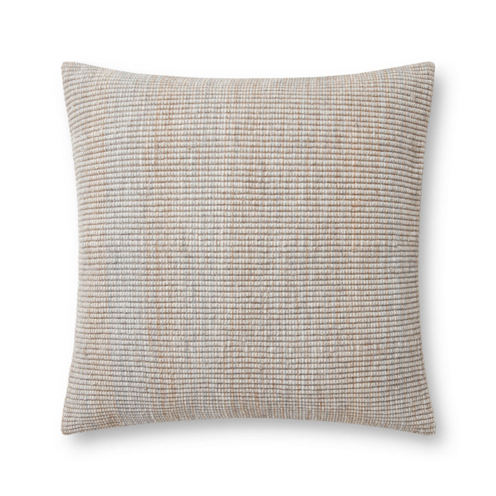 Magnolia Home by Joanna Gaines x Loloi PMH0019 Sand 22" x 22" Cover Only Pillow