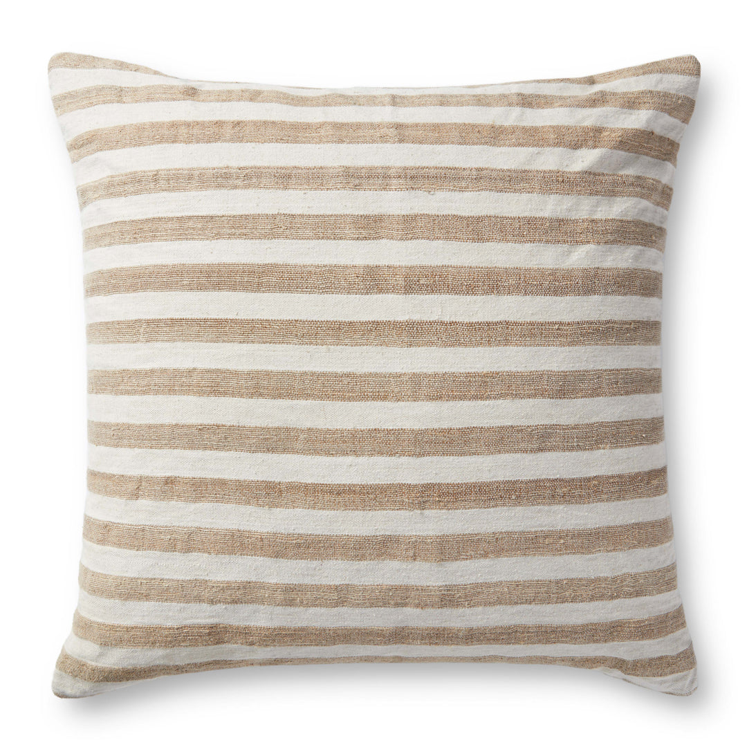 Loloi Mira Natural / Ivory 26'' x 26'' Cover Only Pillow