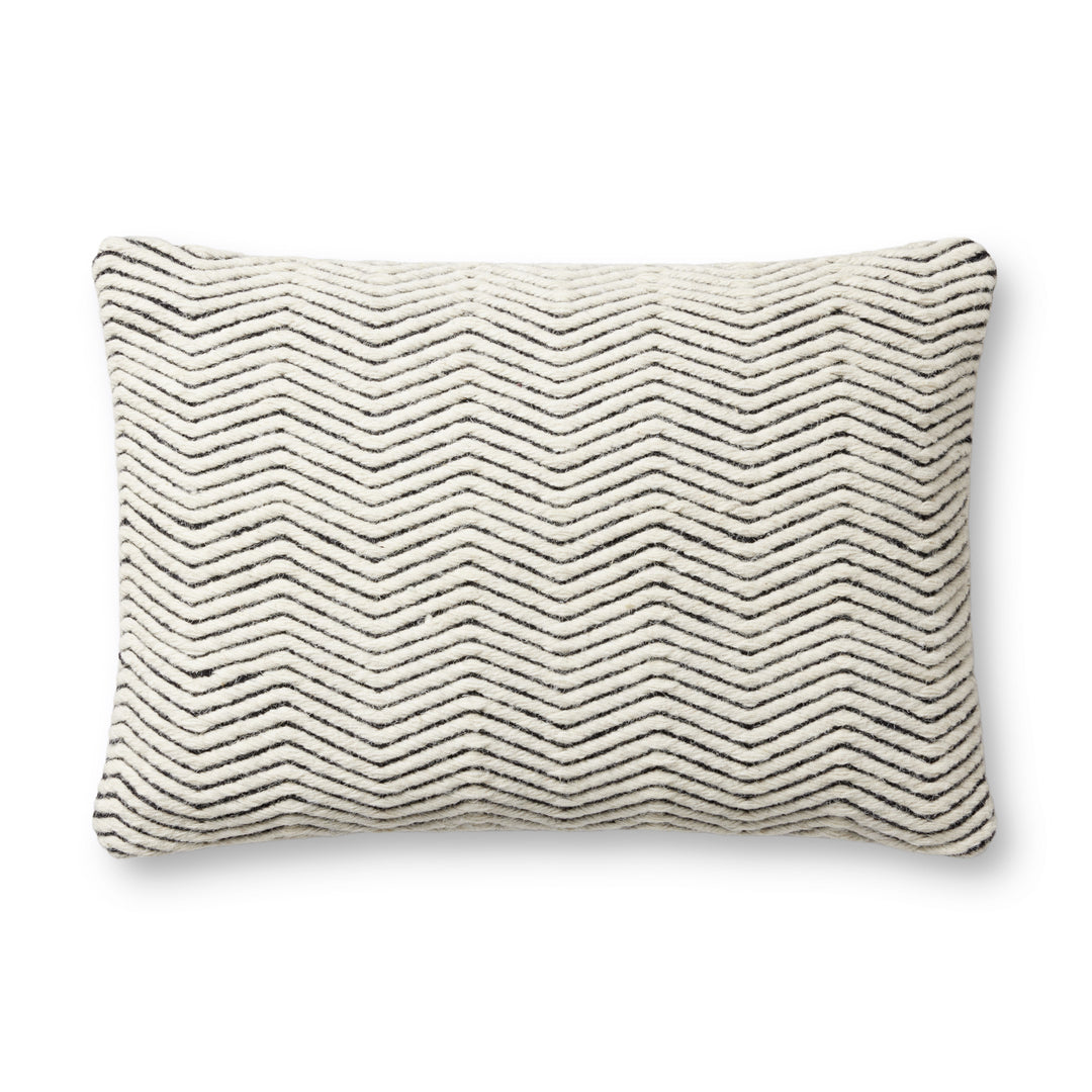 Loloi PLL0120 Ivory 16'' x 26'' Cover Only Pillow