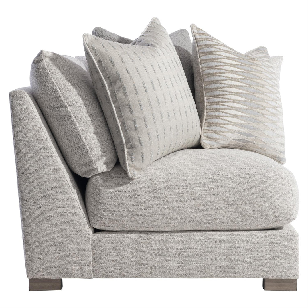 Heavenly Fabric Corner Chair - With Pillows-Bernhardt-BHDT-P8232A-Sofas-3-France and Son