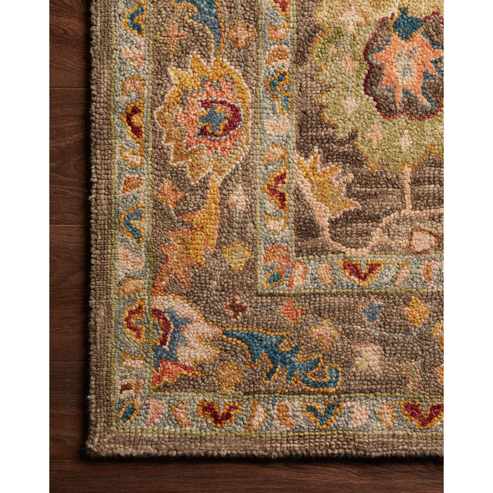 Loloi Padma Charcoal / Multi 7'-9" x 9'-9" Area Rug