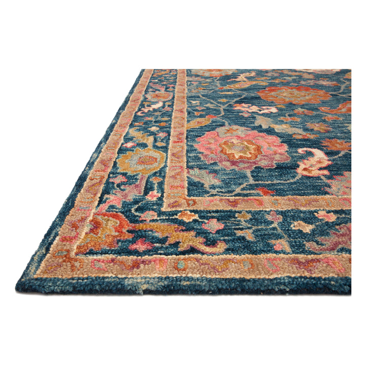 Loloi Padma Marine / Multi 18" x 18" Sample Rug