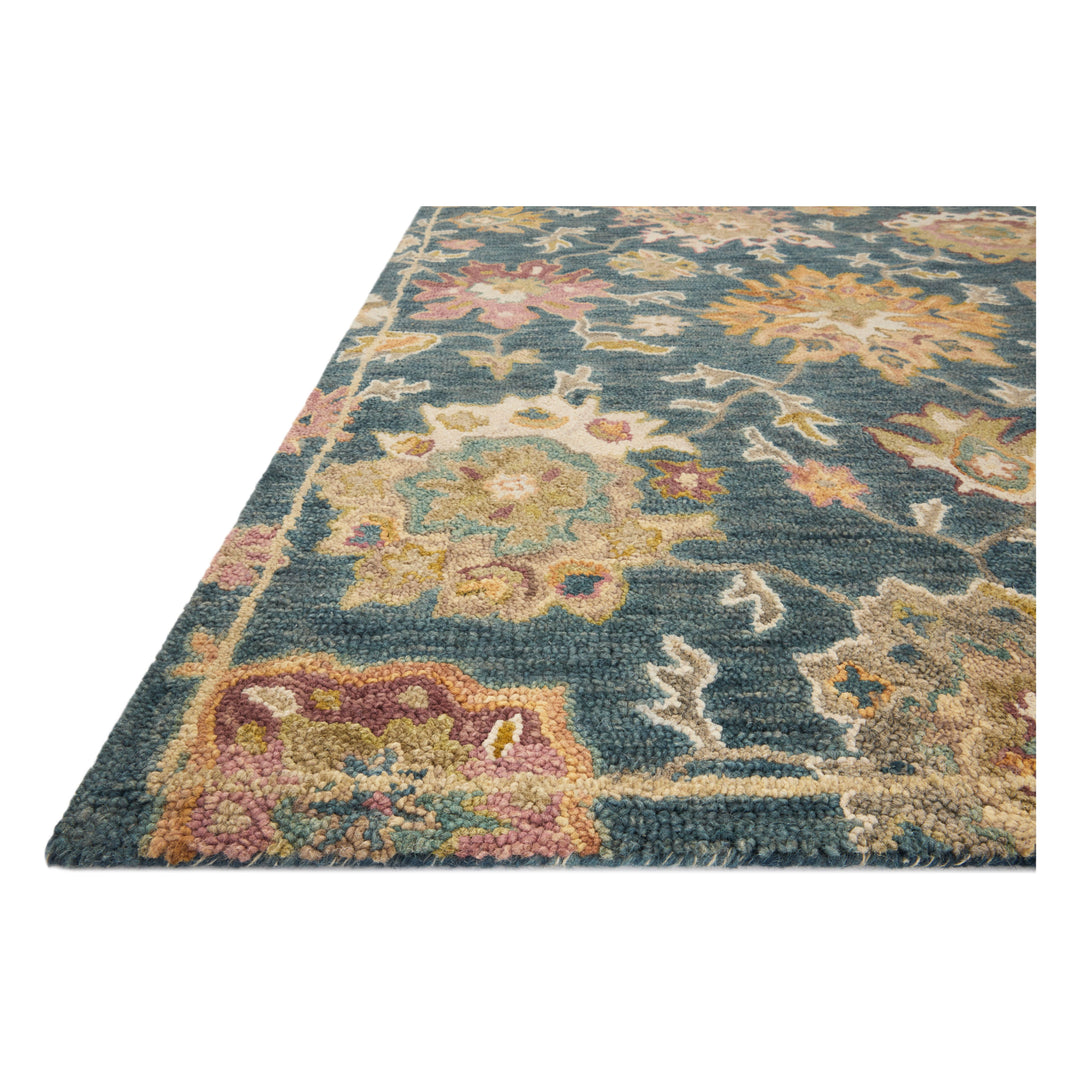 Loloi Padma Navy / Multi 3'-6" x 5'-6" Accent Rug