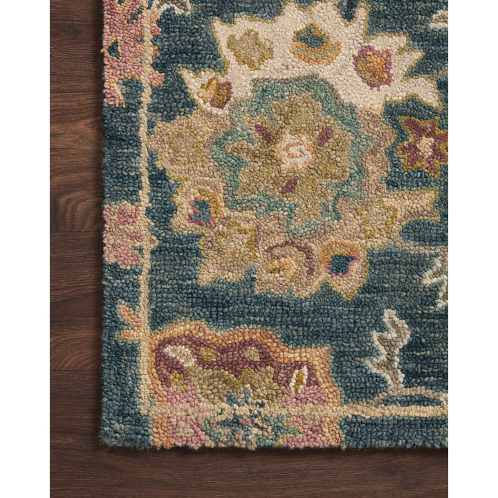 Loloi Padma Navy / Multi 2'-6" x 7'-6" Runner Rug