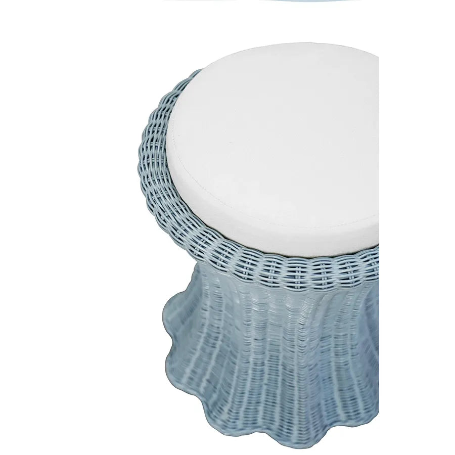 Paisley Upholstered Stool