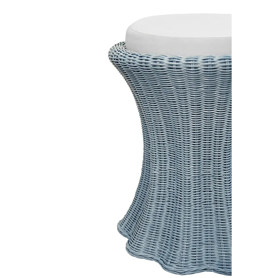 Paisley Upholstered Stool