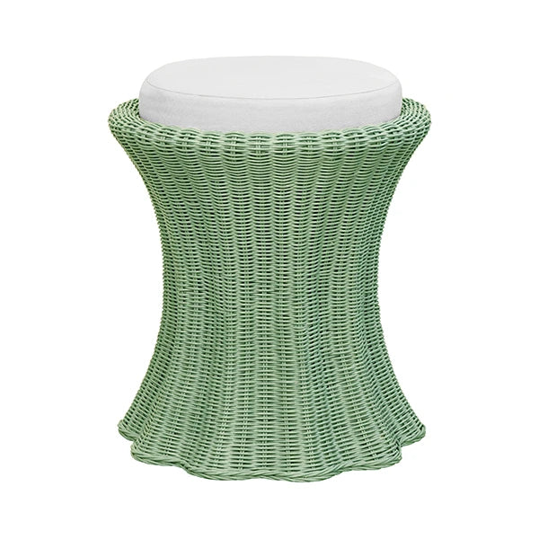 Paisley Upholstered Stool