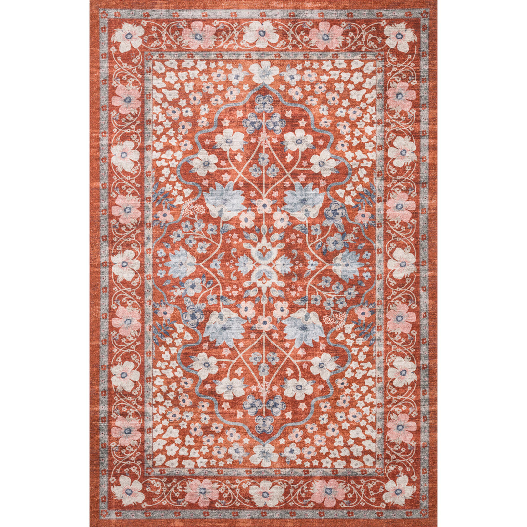 Rifle Paper Co. x Loloi Palais Crimson 2'-3" x 5' Runner Rug