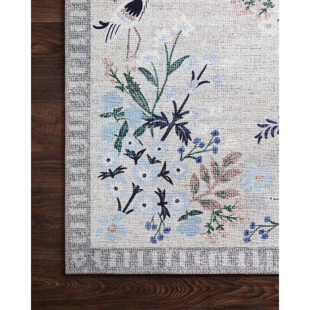 Rifle Paper Co. x Loloi Palais Stone / Grey 2'-3" x 5' Runner Rug