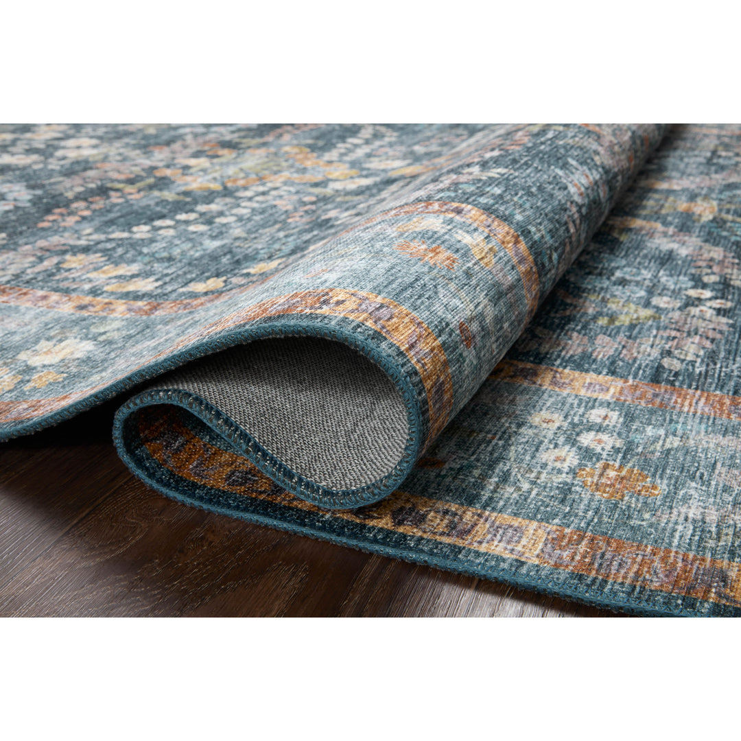 Rifle Paper Co. x Loloi Palais Navy 2'-6" x 7'-6" Runner Rug