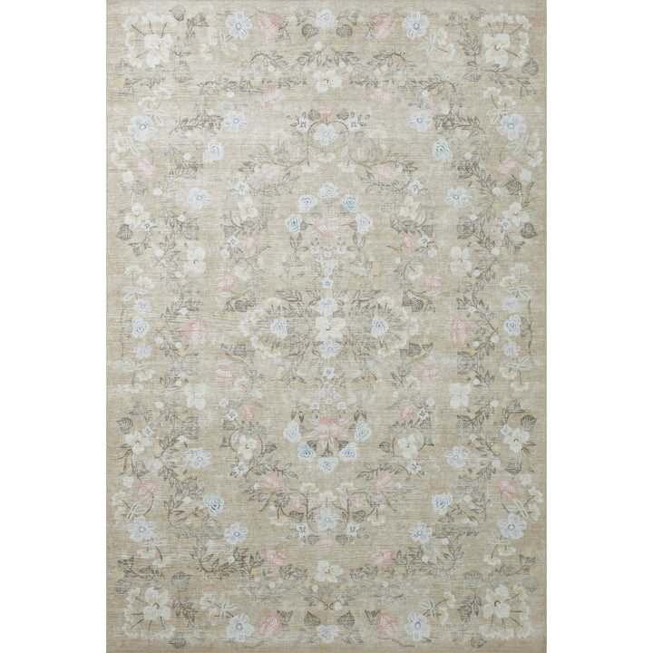 Rifle Paper Co. x Loloi Palais Khaki 2'-6" x 7'-6" Runner Rug