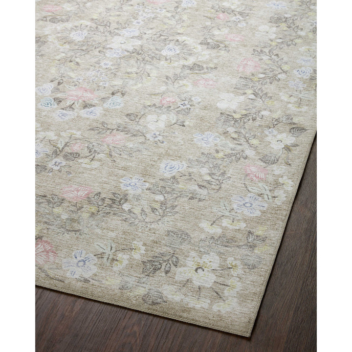 Rifle Paper Co. x Loloi Palais Khaki 2'-6" x 7'-6" Runner Rug