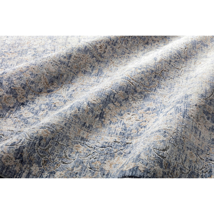 Loloi Pandora Blue / Gold 2'-6" x 12'-0" Runner Rug